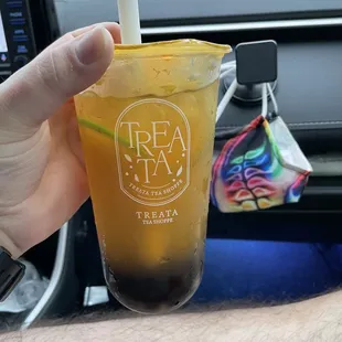Lemon Green Tea W/honey