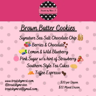 Brown Butter Cookies!