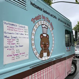 Serving Vietnamese bahnmi; Vietnamese iced coffee; donuts; soft serve, etc
