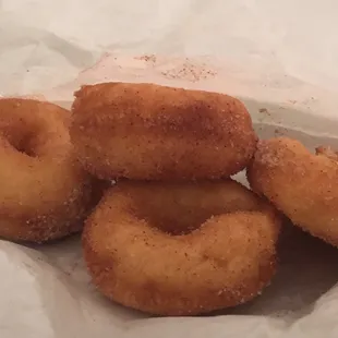 Mini Cinnamon Sugar Donuts