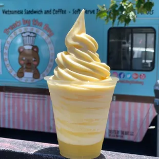 Pineapple Soft Serve