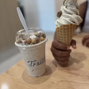 Crisp N Cream  Ice Cream Treats Supreme Milkshake Ice Cream
