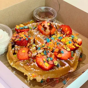 Rainbow Magic Waffle