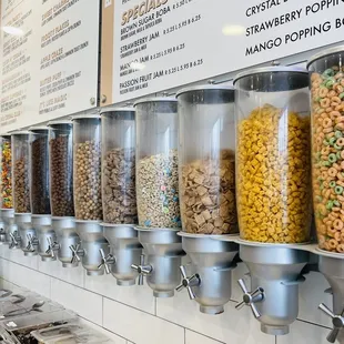 Cereal selection