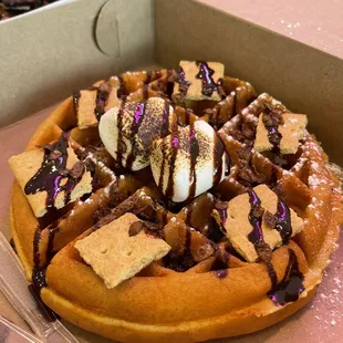 Bonfire Treat Waffle
