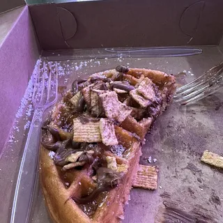 It's B-A-N-A-N-A-S Waffle