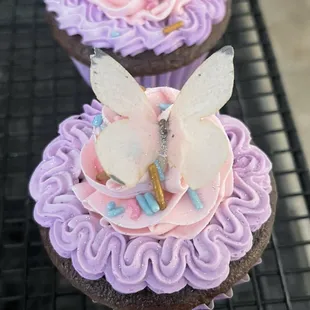 butterfly cupcakes