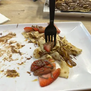 Fettuccine Crepe