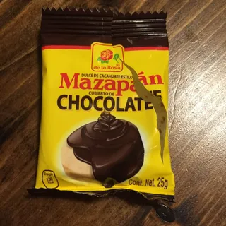 Mazapan covered in Chocolate