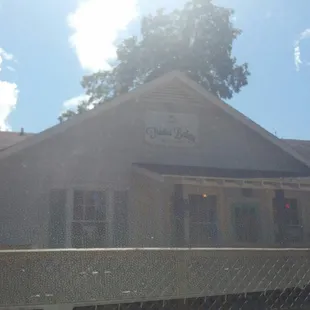 Storefront of bakery