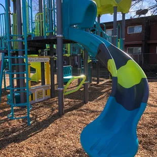 New play structure placed Summer 2020.