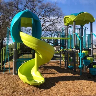New play structure placed Summer 2020.
