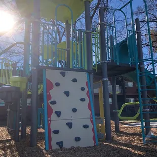 New play structure placed Summer 2020.