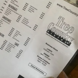 MENU as of Monday, 5 August 2024
