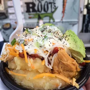 Loaded (small bowl but great taste)