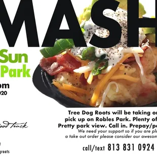 SAT &amp; SUN find us on the Park