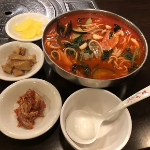 Spicy Seafood Noodles