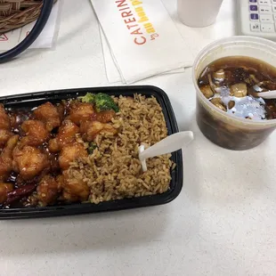 General Tsos Chicken Dinner
