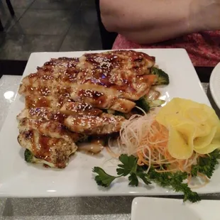 Chicken terriaki dinner bento