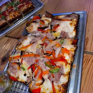 Detroit Style Pizza