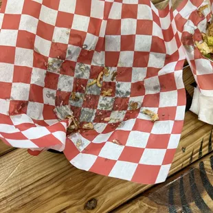 Sorry I forgot to take a pic before, but trust me it was good!