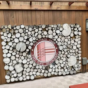 Outside the red door