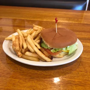 3/4 pound cheese burger