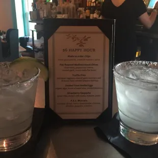 Delicious $6 Margaritas! Great air conditioning in this quaint little hideaway!