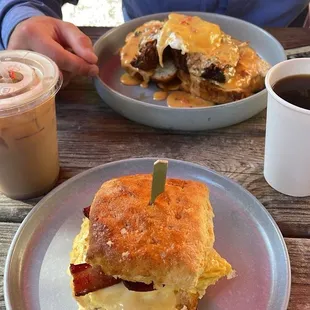 Bacon Egg and Cheese Sandwich