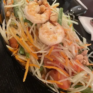 Papaya Salad with Shrimp