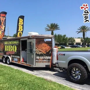 Treemendous BBQ Express Food Truck here at Greystone Park today (7-12-18) from 11AM to 2PM