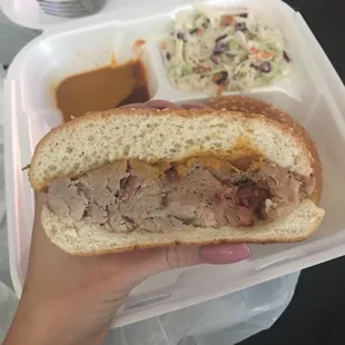 I love a good sandwich cross section pic. Plenty o' meat!