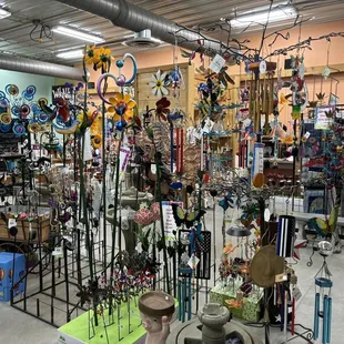 a variety of decorative items