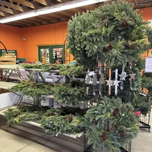 DIY wreath selection