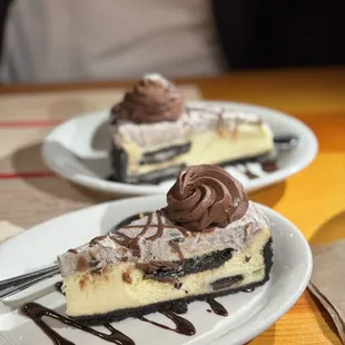 a slice of cheesecake