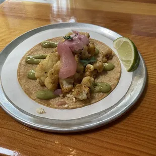 Cauliflower Taco