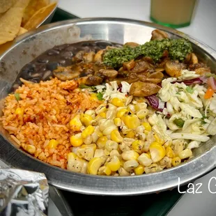 Mushroom Asada Bowl