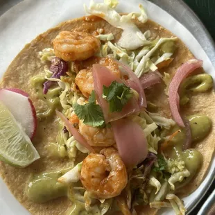 Spicy Shrimp Tacos