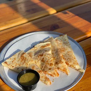 Spicy Shrimp Quesadilla