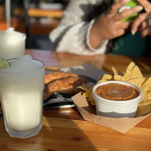 Margarita Chips &amp; Salsa Empanada