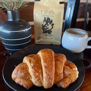 croissants and coffee
