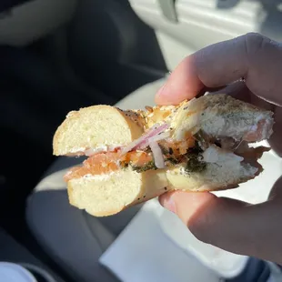 Lox Bagel Sandwich