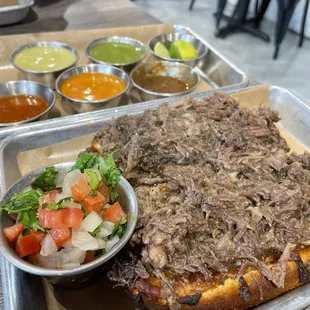 Mollete de Barbacoa