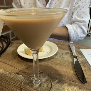 Chocolate pomegranate martini