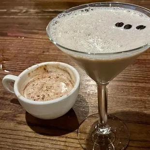 REAL Cappuccino and Espresso martini