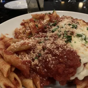 Veal or Chicken Parmigiano