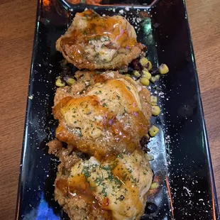 Fried green tomatoes