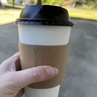 Large isn't all that much larger than a standard medium