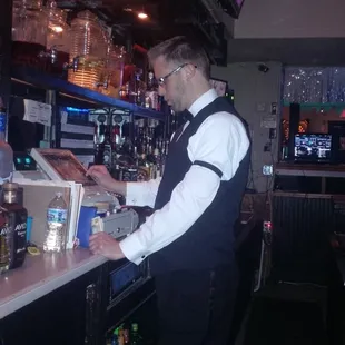 Aaron looking good, New Years 2013