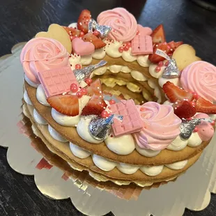 Circle cake
